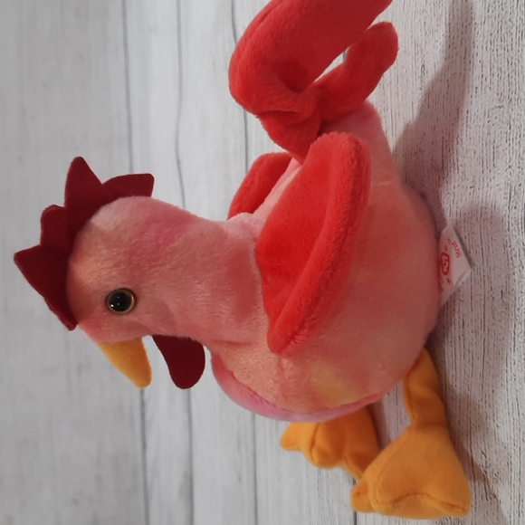 Ty Beanie Babies Strut The Rooster - Picture 2 of 6